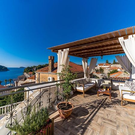 Dubrovnik-Cavtat Villa Mima -Sea Front Villa With Pool Zewnętrze zdjęcie