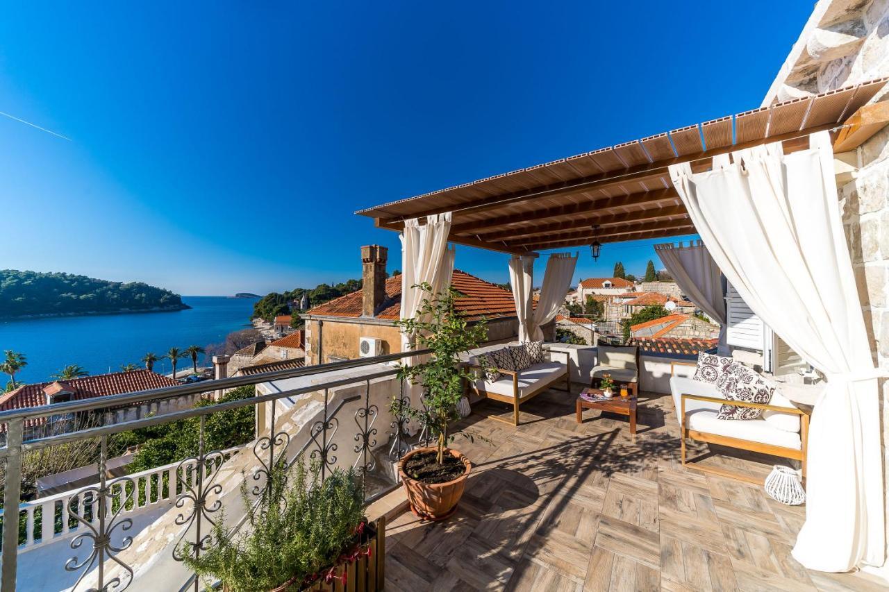 Dubrovnik-Cavtat Villa Mima -Sea Front Villa With Pool Zewnętrze zdjęcie