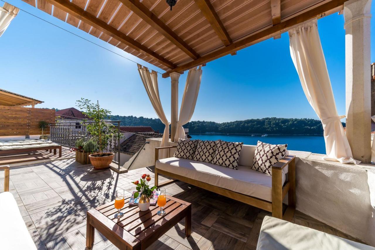 Dubrovnik-Cavtat Villa Mima -Sea Front Villa With Pool Zewnętrze zdjęcie